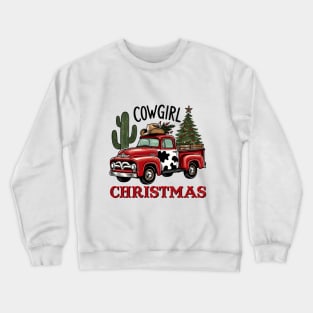 Cowgirl Christmas Crewneck Sweatshirt